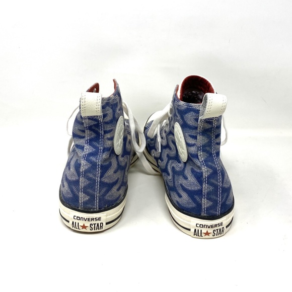 Converse Missoni Chuck Taylor High Top Auburn Egret  Men Canvas Sneakers 151255C - Picture 7 of 9